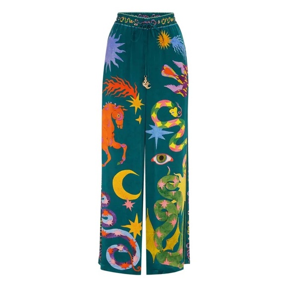 New Colorful Women's Printed Pants & Jumpsuit - Picture 4 of 6